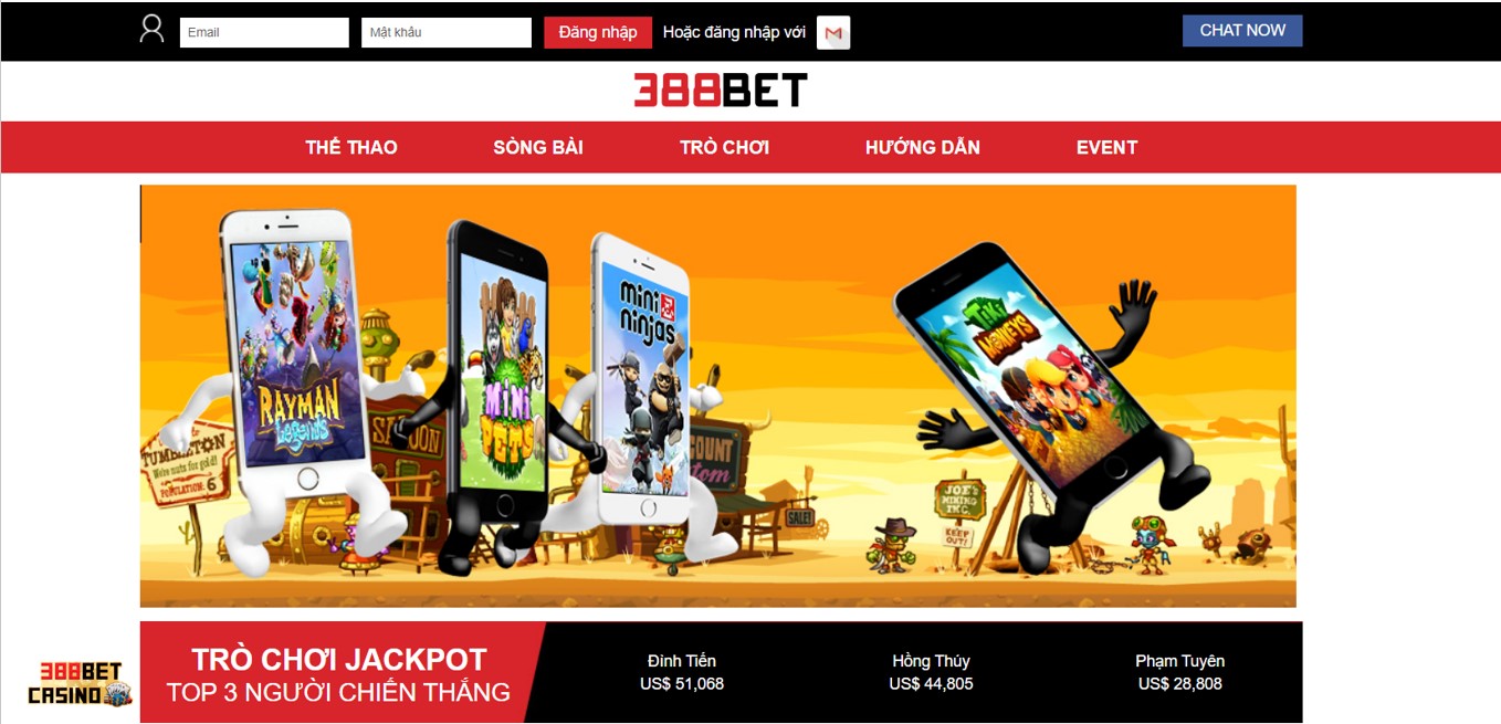388Bet nơi cho bạn những giây phút thư giãn với các ưu điểm vượt trội